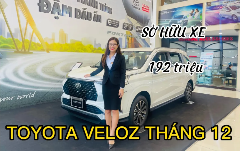 CHI TIẾT GIÁ XE TOYOTA VELOZ MỚI NHẤT THÁNG 12/2022 VÀ NHIỀU KHUYẾN MẠI ĐẶC BIỆT